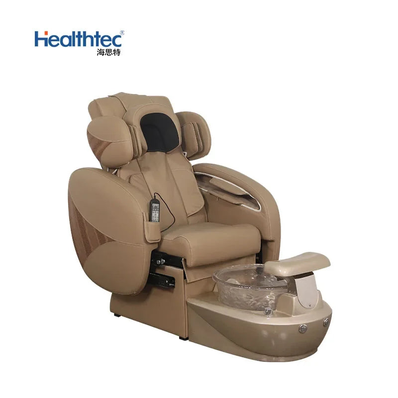 Manufacturer hot-selling automatic reclining chair fabric craft foot bath hydrotherapy massage high-end foot therapy chair