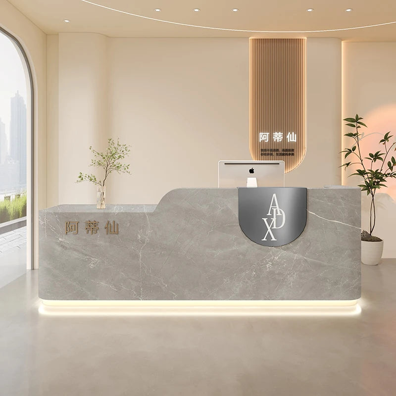 Luxury Reception Desk and Hairdressing Counter