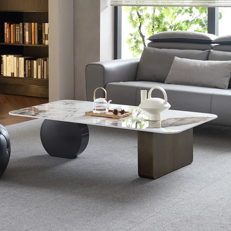 Luxury Italian tea table with a simple design