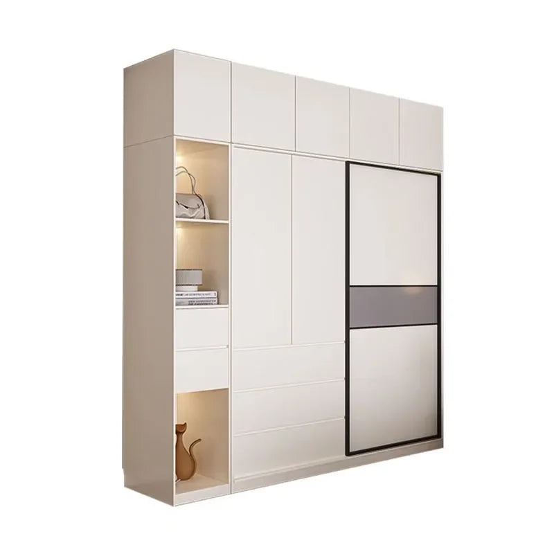 Wooden European Wardrobe bedroom Luxury apartment Storage Wardrobe Clothes Organizer Ropero Armable De Ropa Bedroom Furniture