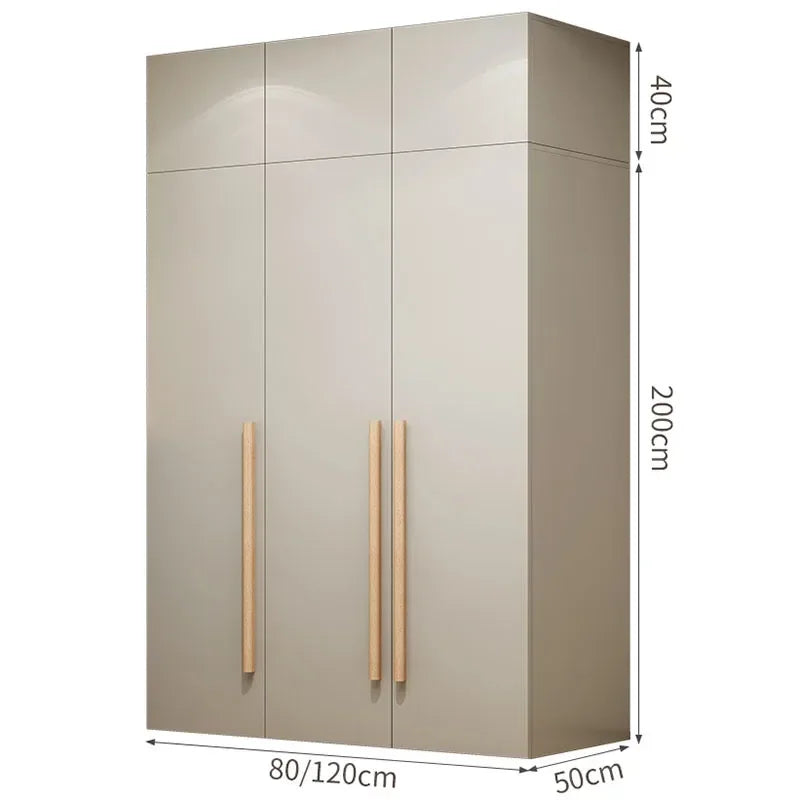 Waterproof Luxury Wardrobe – Modern Bedroom Storage, Dressers, and Cabinet
