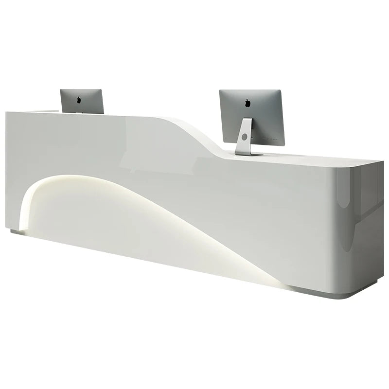 Service Counter Table Professional Office Furniture Luxury Front Desk Reception Clothes Executive Recepcja Entrance Tables Syh