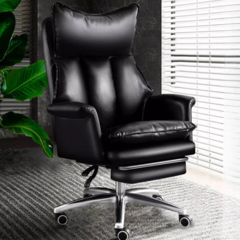 Fancy Executive Office Chair Design Luxairy Armchair Mobile Office Chair Adjustable Swivel Comfy Silla De Oficina Furniture