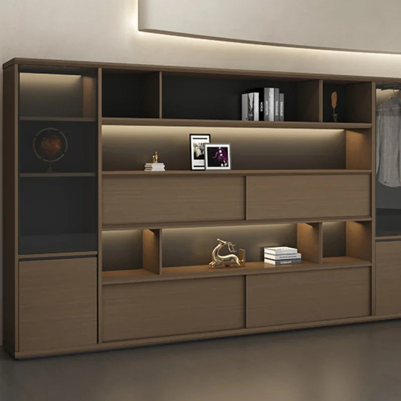 Storage Display Book Shelf Filing Corner Tall Book Shelf Bedroom Glass Modern Libreria Scaffale Per Libri Home Furniture HD50BC