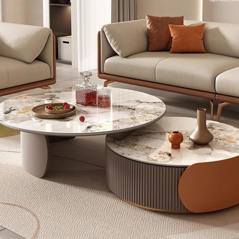 Luxury Round Nordic Coffee Table