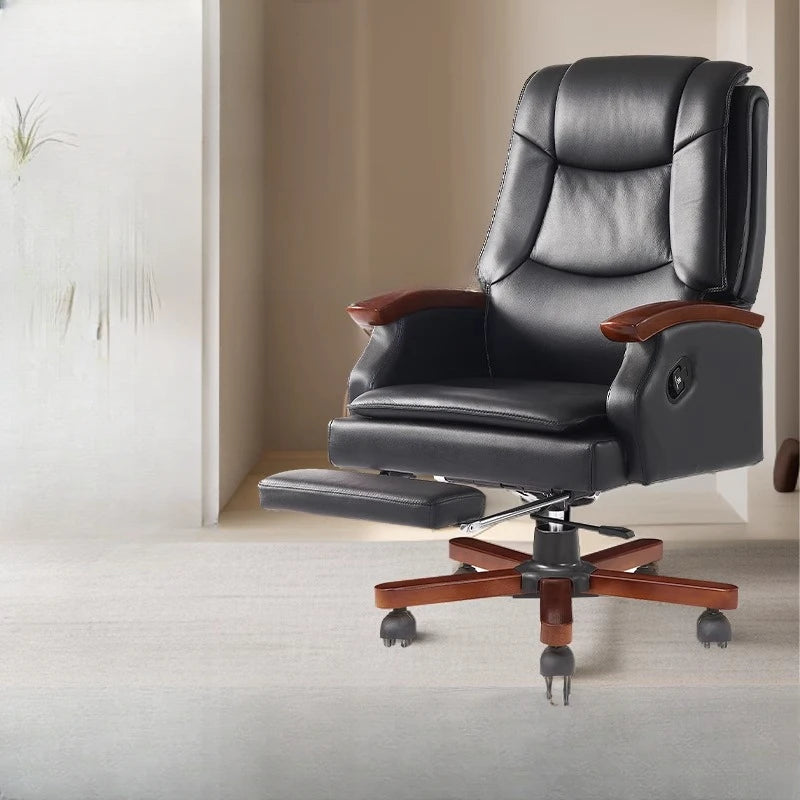 Recliner Chair Living Room Chairs Relax Office Desk Backrest Stool With Wheels Height Relaxing Lazy Computer Armchair Meeting