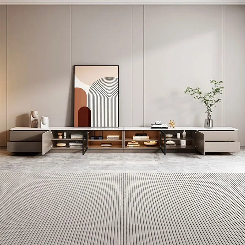 Nordic Storage TV Stand Lowboard Cabinet – Luxury Italian Living Room Furniture.