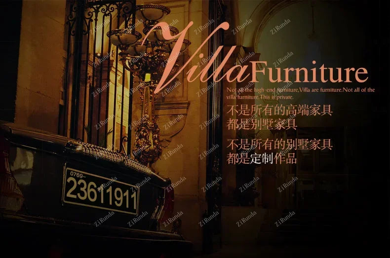 Customizable Luxury Desk and Chair Set with Solid Wood and Marble