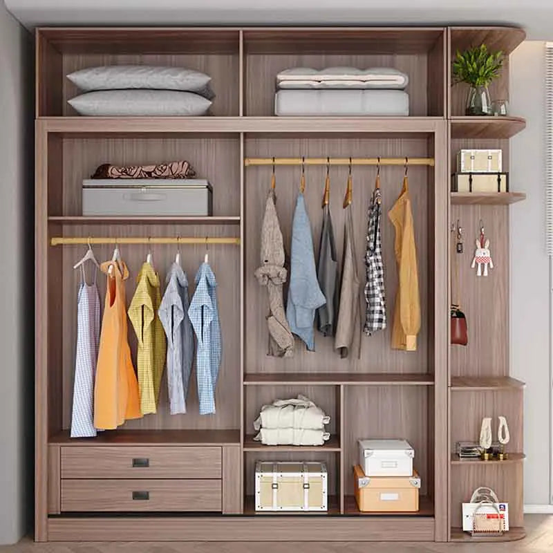 Organizer Multilayer Clothes Wardrobes Shelf Nordic Partition Dressers Wardrobes Bedroom Storage Szafa Na Ubrania Furniture