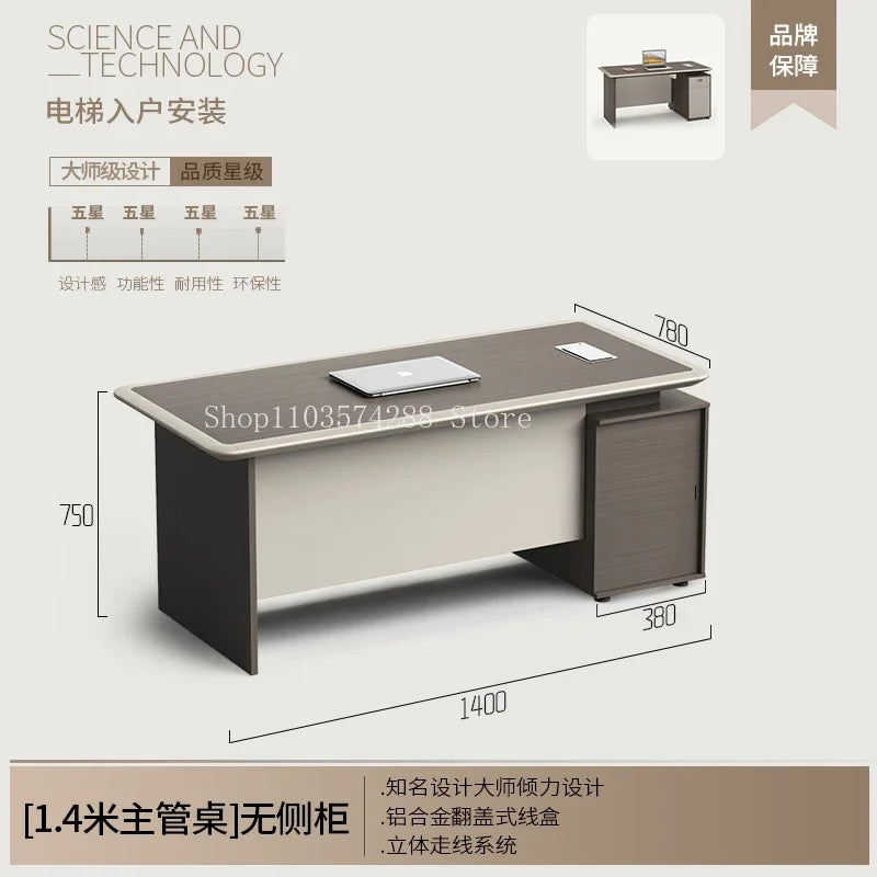 Modern Luxury Wooden Office Desk for Conference, Meeting & Drafting