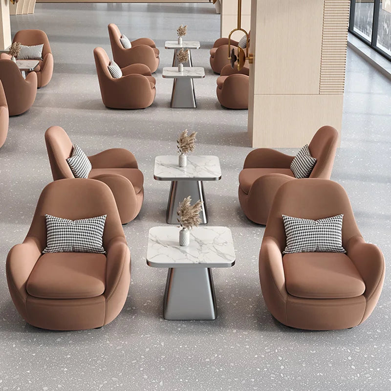 Luxury Marble Dining & Conference Table Set