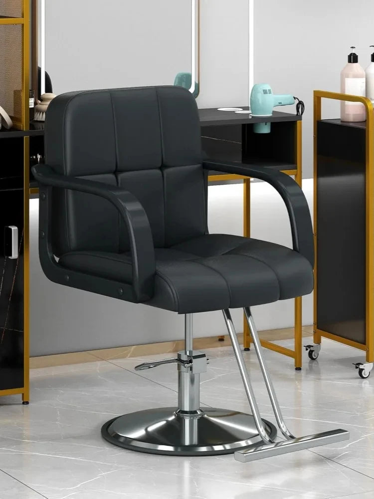 Barber Chair – Heavy Duty Hydraulic Pump, Adjustable Salon Chair for Hair Stylists, Beauty & Spa Equipment