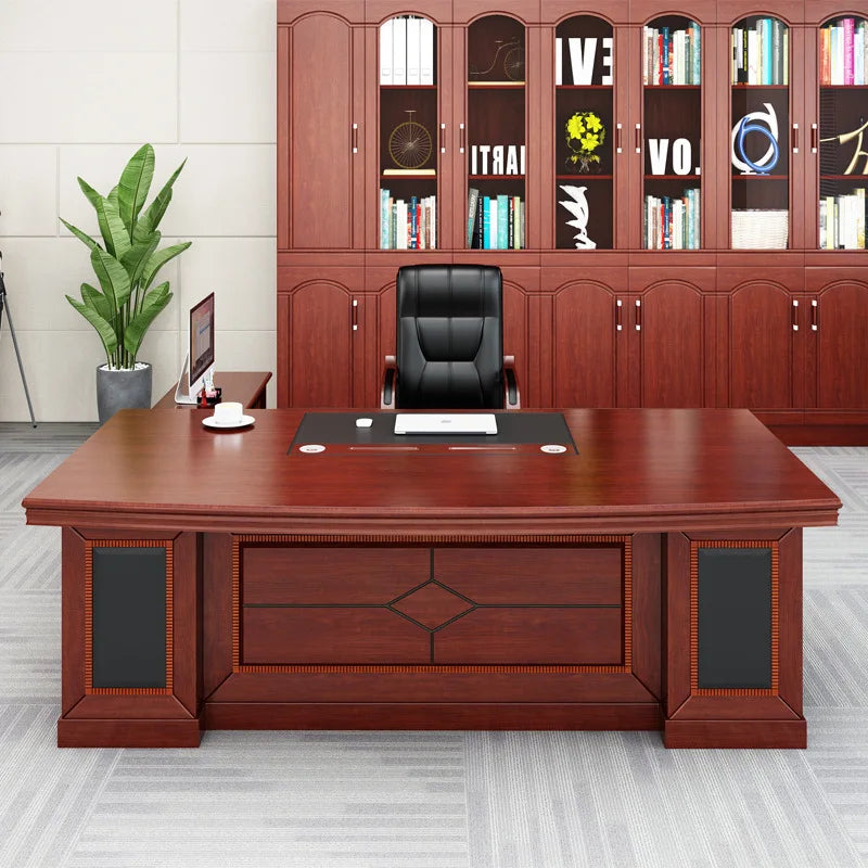 New Modern Office Furniture – Latest L-Shaped MDF Workstation Desk