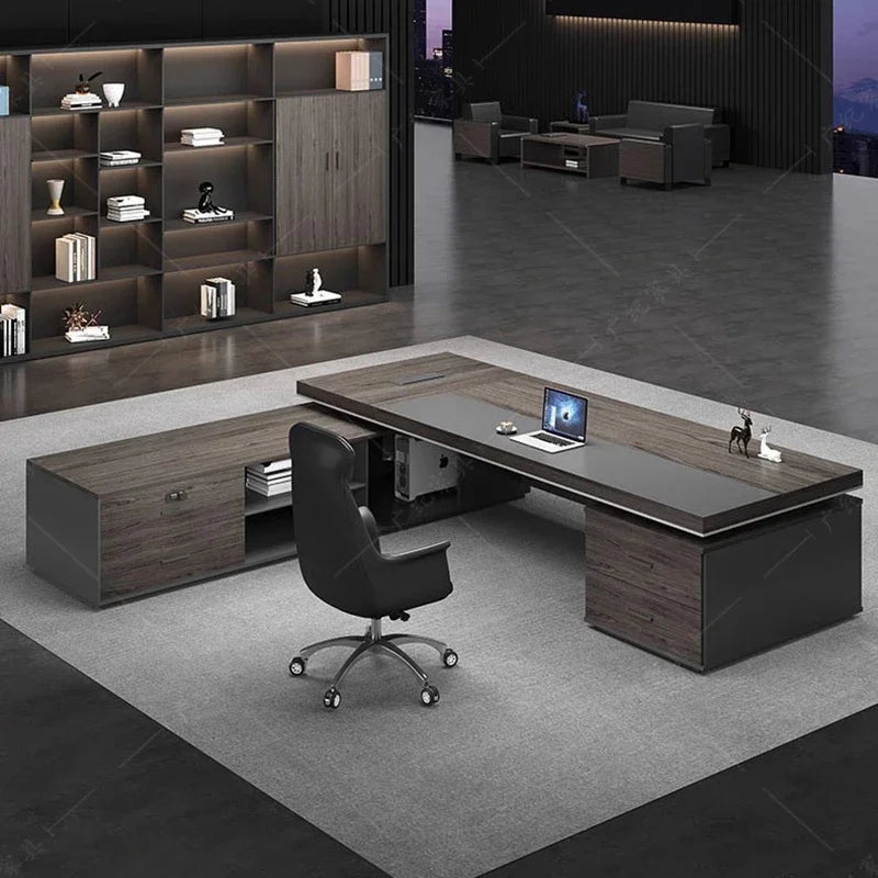 Corner desk for professional and home use