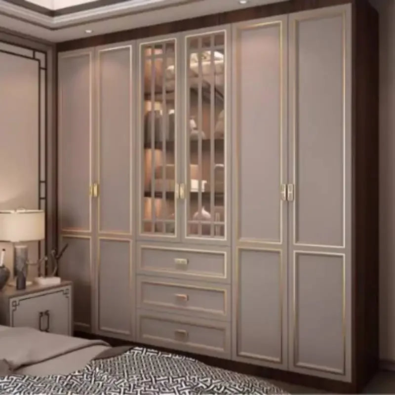 Luxury Orgnizer Wardrobes Drawers Losets Mdf Closet Organizer Wardrobes Storage Clothes Locker Szafa Na Ubrania Home Interior