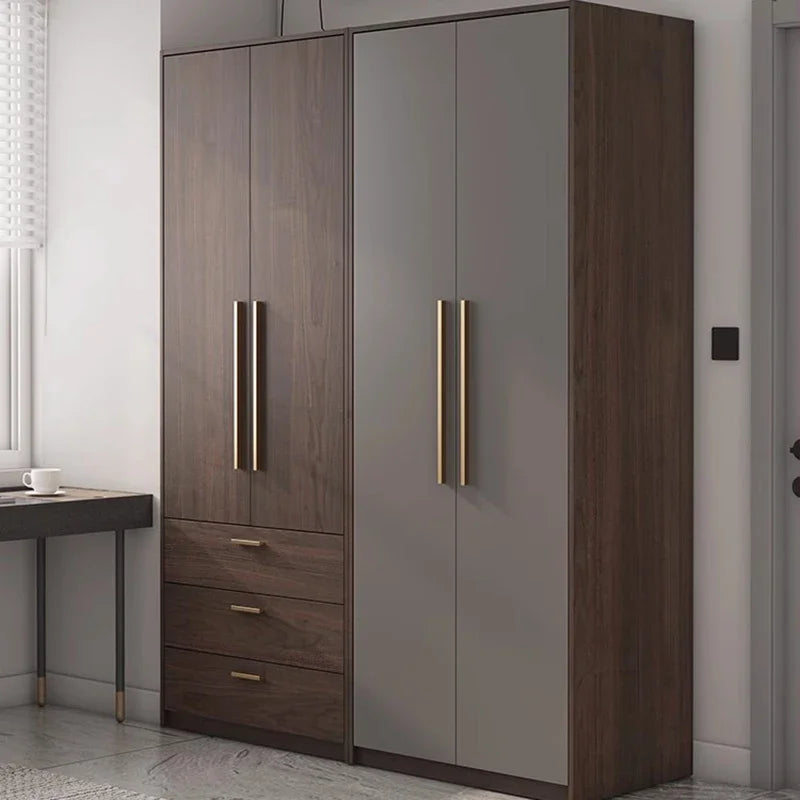 King Size Wardrobe – European Closet with Storage Cabinet for Bedroom