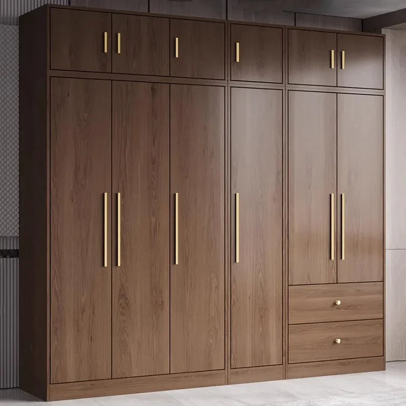 Wooden European Wardrobe – Heavy Duty, Large, Multi-Drawer Storage for Bedroom