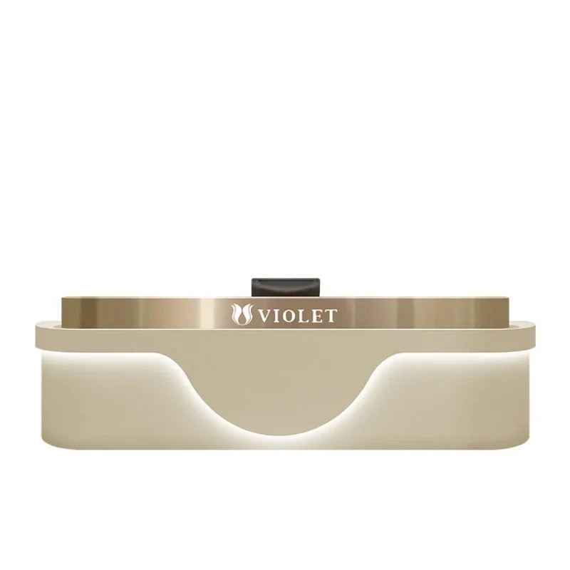 Luxury Reception Desk and Podium for Hotels, Clinics, and Coffee Shops