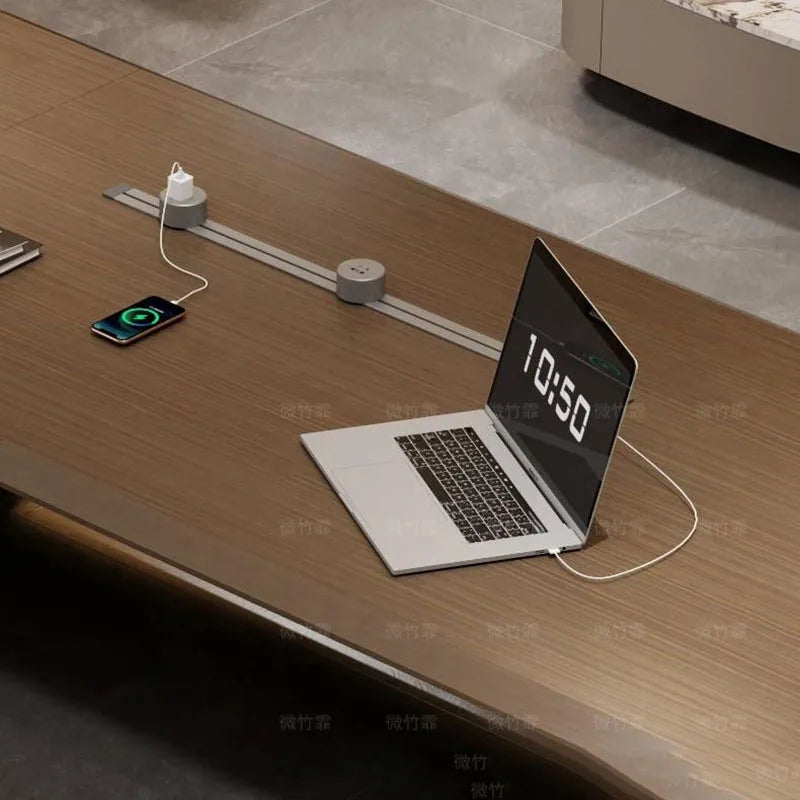 Versatile Office Desk with Standing Motion