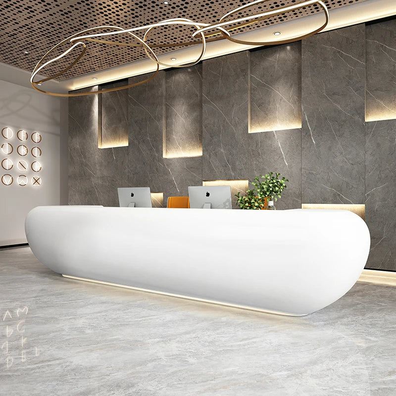 Modern Reception Bank Front Desk and Counter