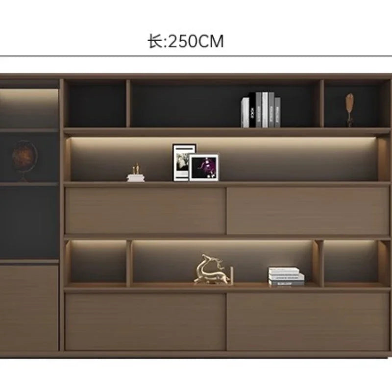 Storage Display Book Shelf Filing Corner Tall Book Shelf Bedroom Glass Modern Libreria Scaffale Per Libri Home Furniture HD50BC