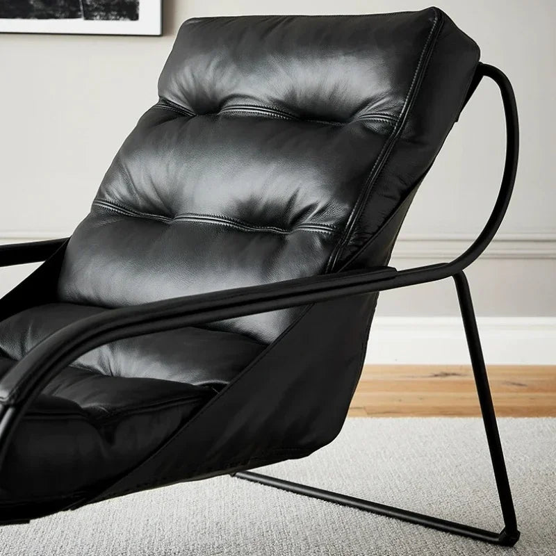 Nordic Accent Living Room Chairs Lounge Vanity Armchair Lazy Recliner Chair Couch Design Sedie Da Soggiorno Furniture