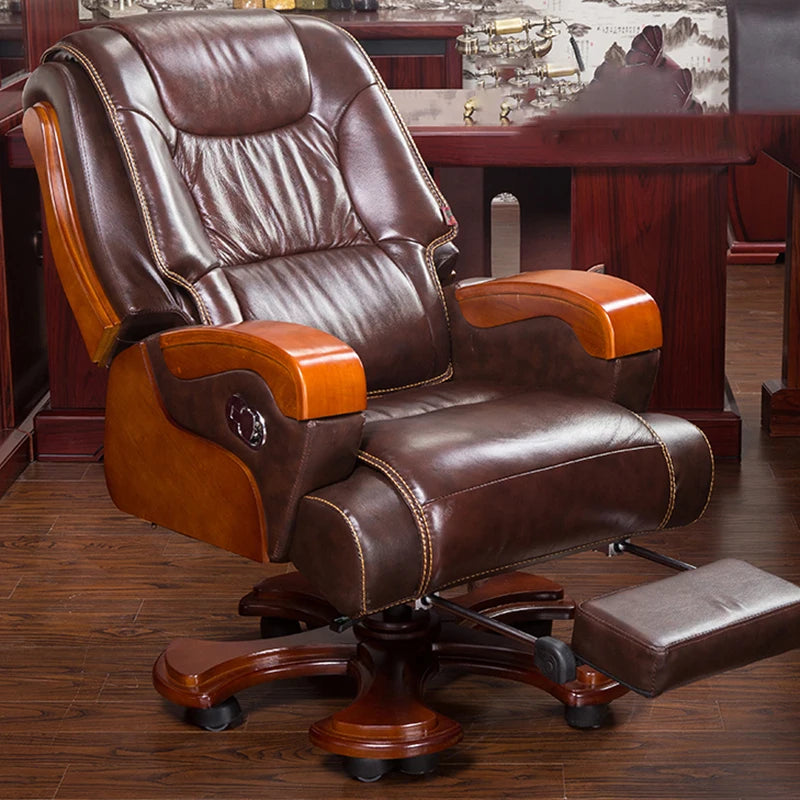 Ergonomic Recliner Gaming Chair with Massage Cushion