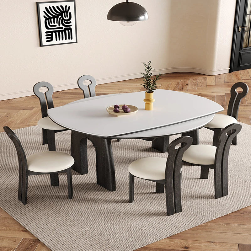 Study Table Tea Dining Room Chairs Luxury Breakfast Nook Set Modern Living Furniture Full Chair Mesa Comedor Tables Small Sets