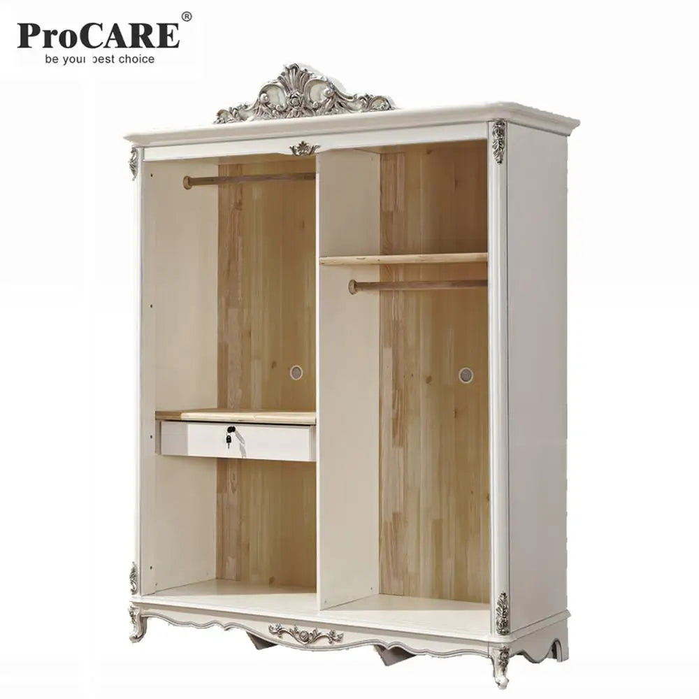 Hot Sale Solid Oak 2-Door Wardrobe