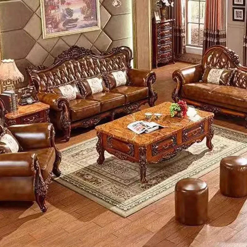 Designer Modern Living Room Sofas—Luxury Leather Recliners and Lazy Sofas