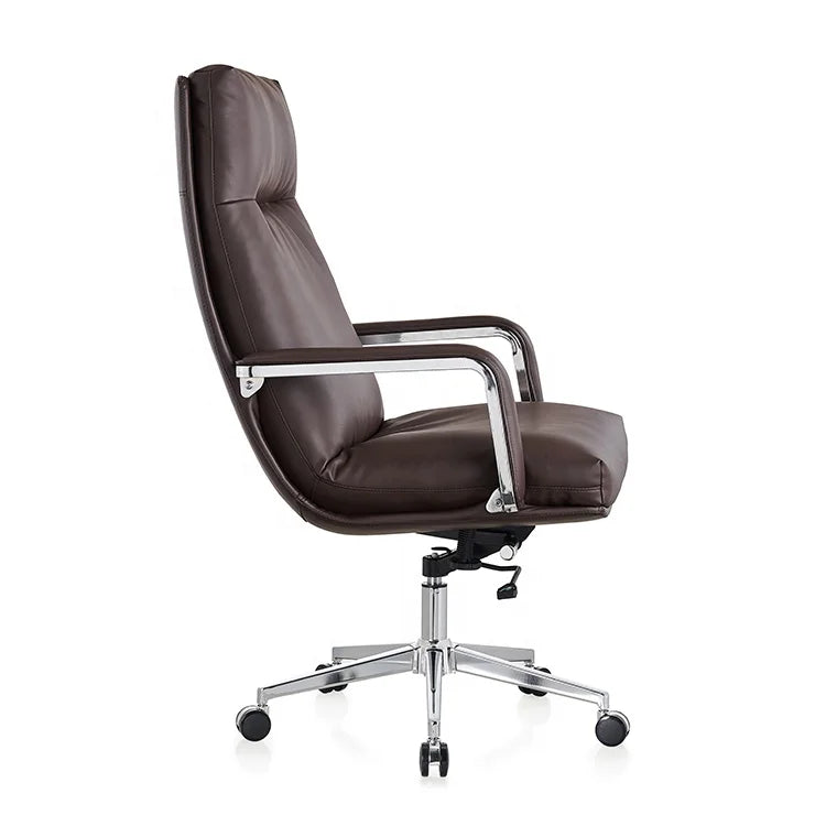 Recommended pu leather computer desk office chair high back office swivel chair