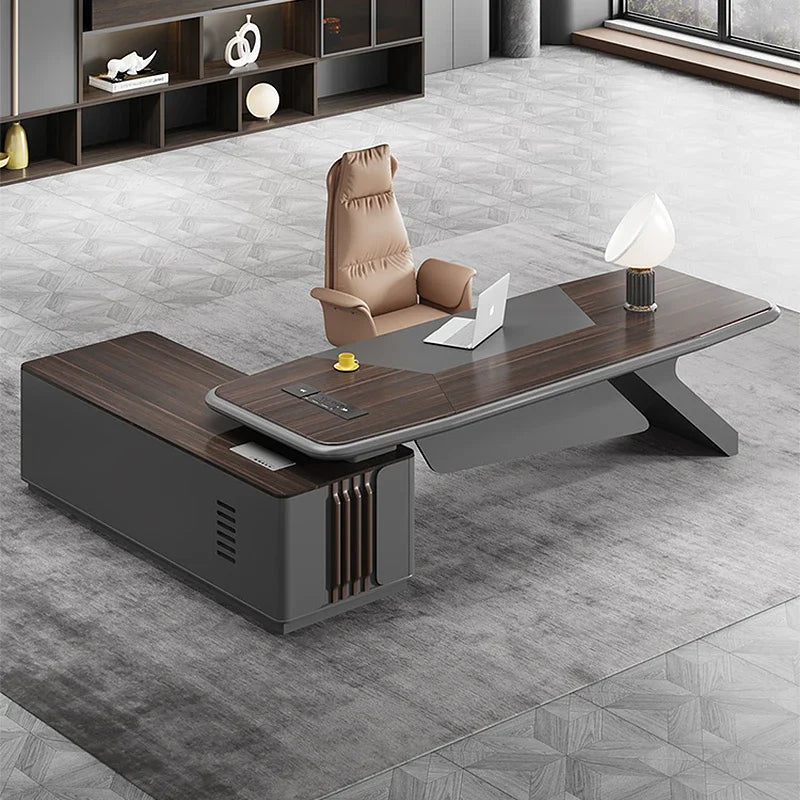 Corner Desk Reception Office Furniture Reading Bedside Table Multifunctional Executive Study L Shaped Gaming Tavolino
Height