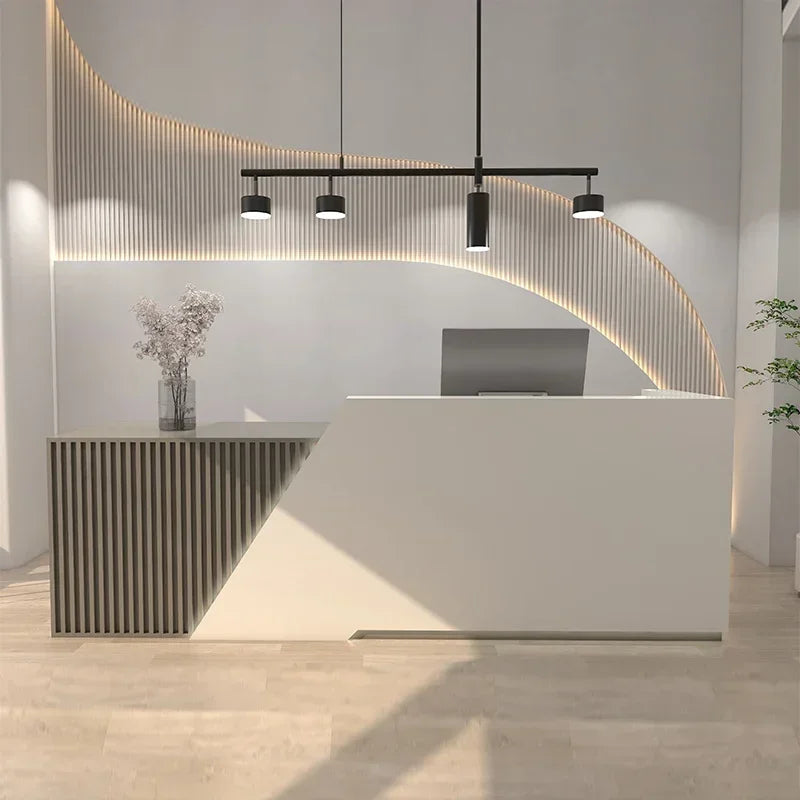 Modern Front Reception Desks and Bar Counters for Hotels, Gyms, and Conferences