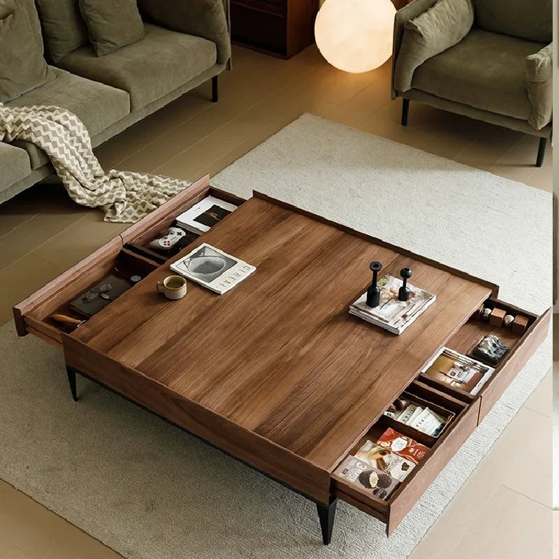 Square entryway coffee table