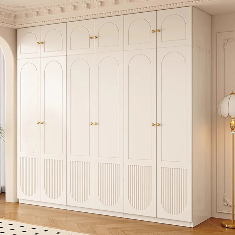 Nordic Solid Wood Wardrobe Small Apartment Storage Simple Wardrobe Household Drawers Szafy Do Sypialni Bedroom Furniture