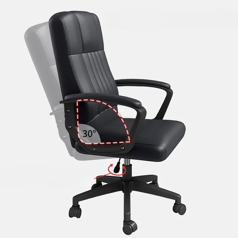 Luxurious Comfy Swivel Recliner: Ergonomic Armchair with Backrest