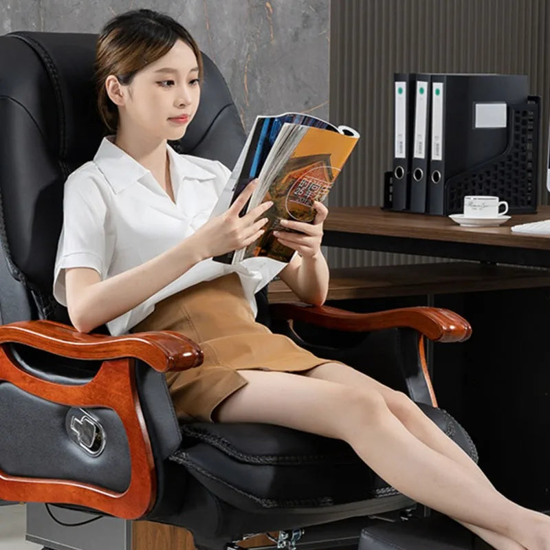 Ergonomic Gaming Swivel Office Chair - Comfortable Recliner