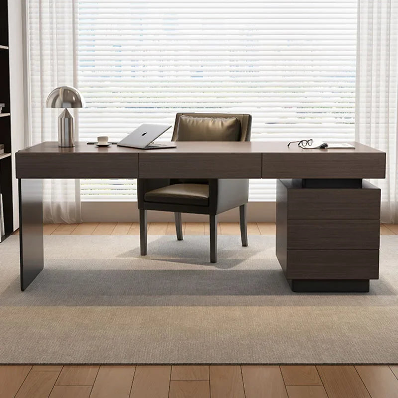 Office Desks Minimalist Desk Simple Table Shaped Gaming Home Study Work Furniture Room Offer Computer Mesa Escriotorio Executive