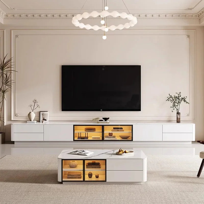 Nordic Storage TV Stand Lowboard Cabinet – Luxury Italian Living Room Furniture.