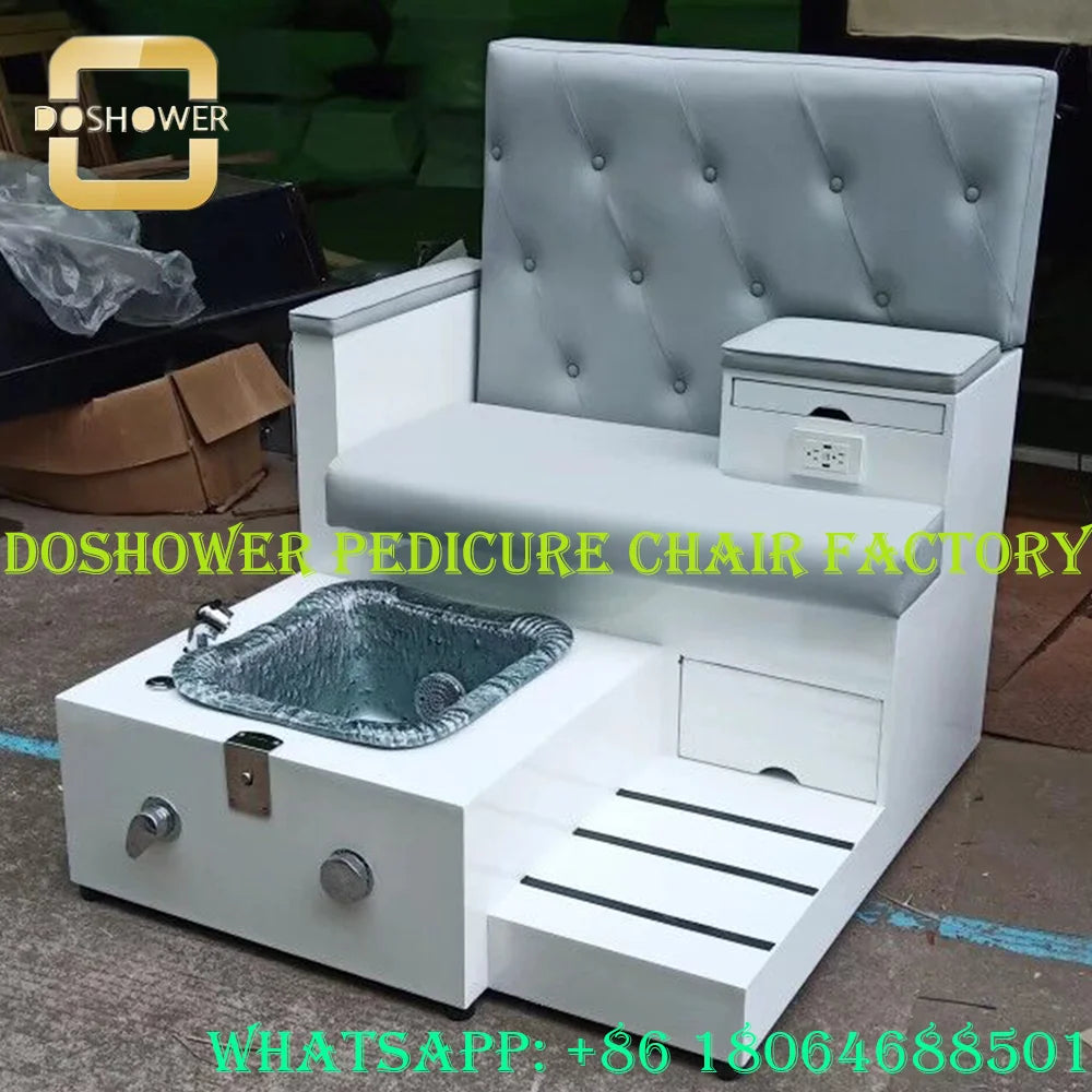 Wholesale Manicure Single Luxury Spa Pedicure Bench Supplier Of Magnetic Jet For Double Spa Pedicure Bench Nail Salon Furniture