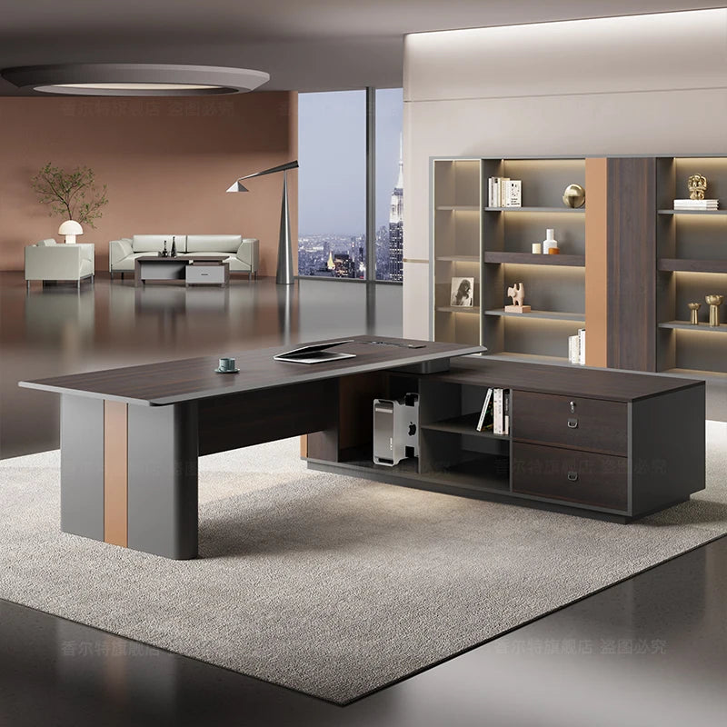 Luxury Corner Office Desk