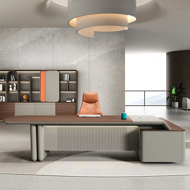 Writing Standing Office Desk Storage Corner Cheap Drafting Luxury Office Desk School Table Pliante Fashionable Furniture HDH