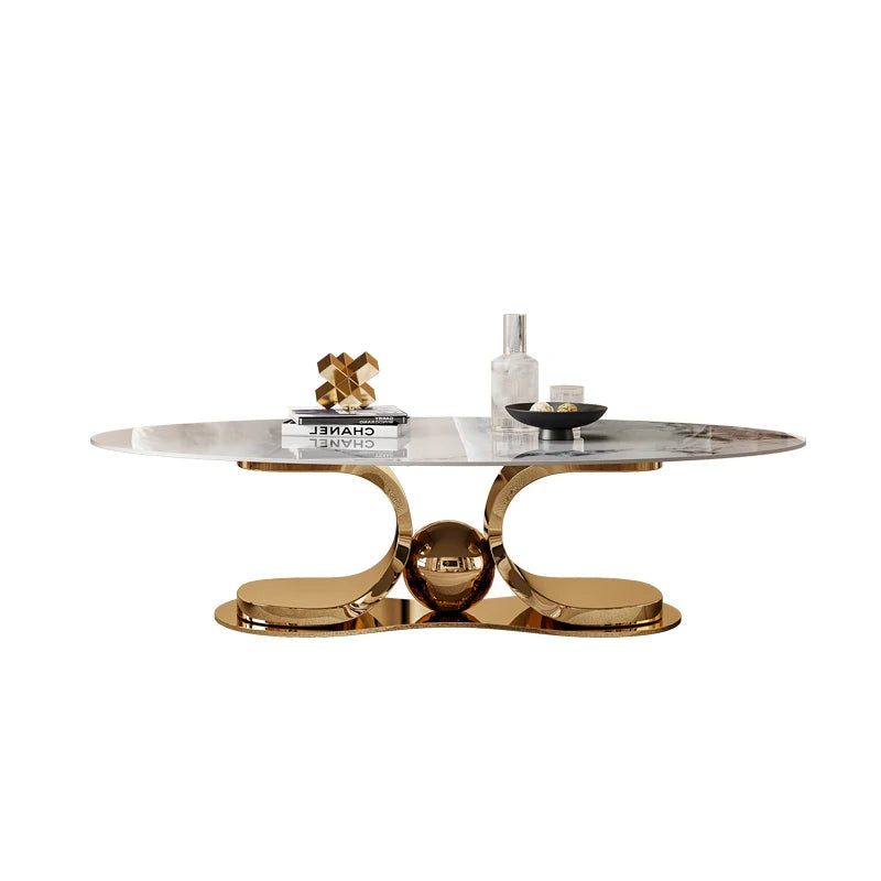 Modern Metal Coffee Table – Luxury Nordic Design