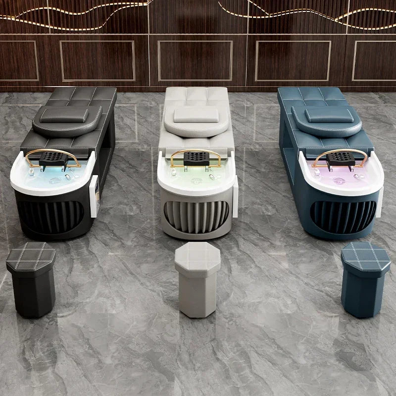 Thai Spa Massage Shampoo Bed Hair Washbasins Japanese Treatment Water Machine Salon Chairs Capilar Japones Stylist Hairdressing