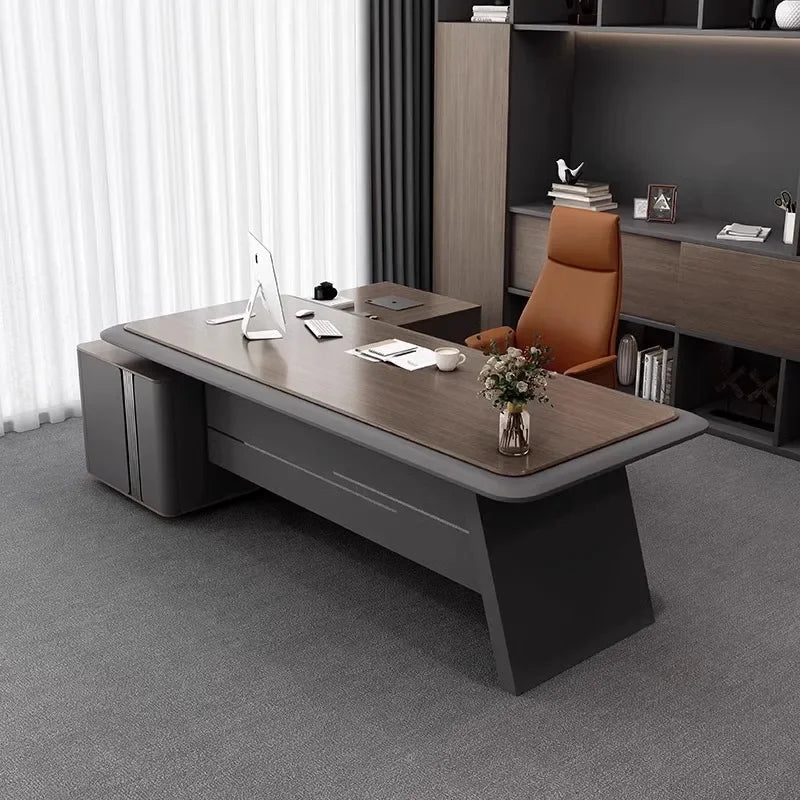 Desktop Desk Home Office Desks L Shaped Gaming Cheap Work Bedroom Furniture Reception Reading Room Workstation Tisch
Corner