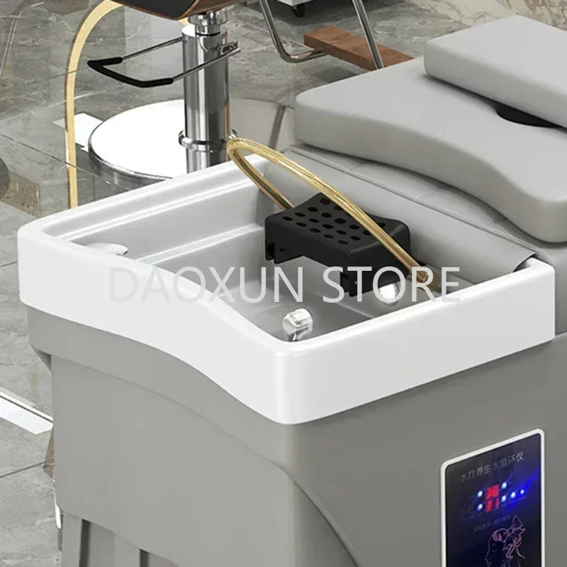 Japanese Head Spa Shampoo Chair – Massage and Fumigation Equipment for Salons