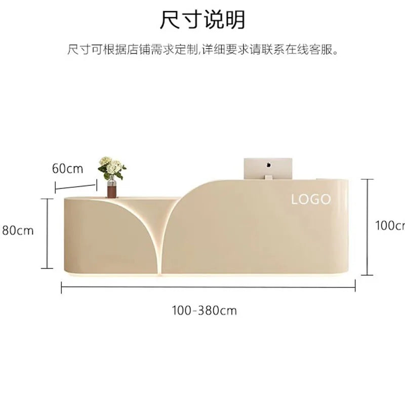 Luxury Reception Desk and Table—Modern Executive Furniture