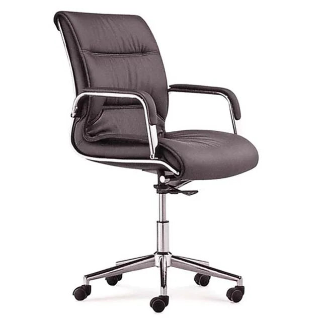 Custom luxury wooden high-back executive office chair