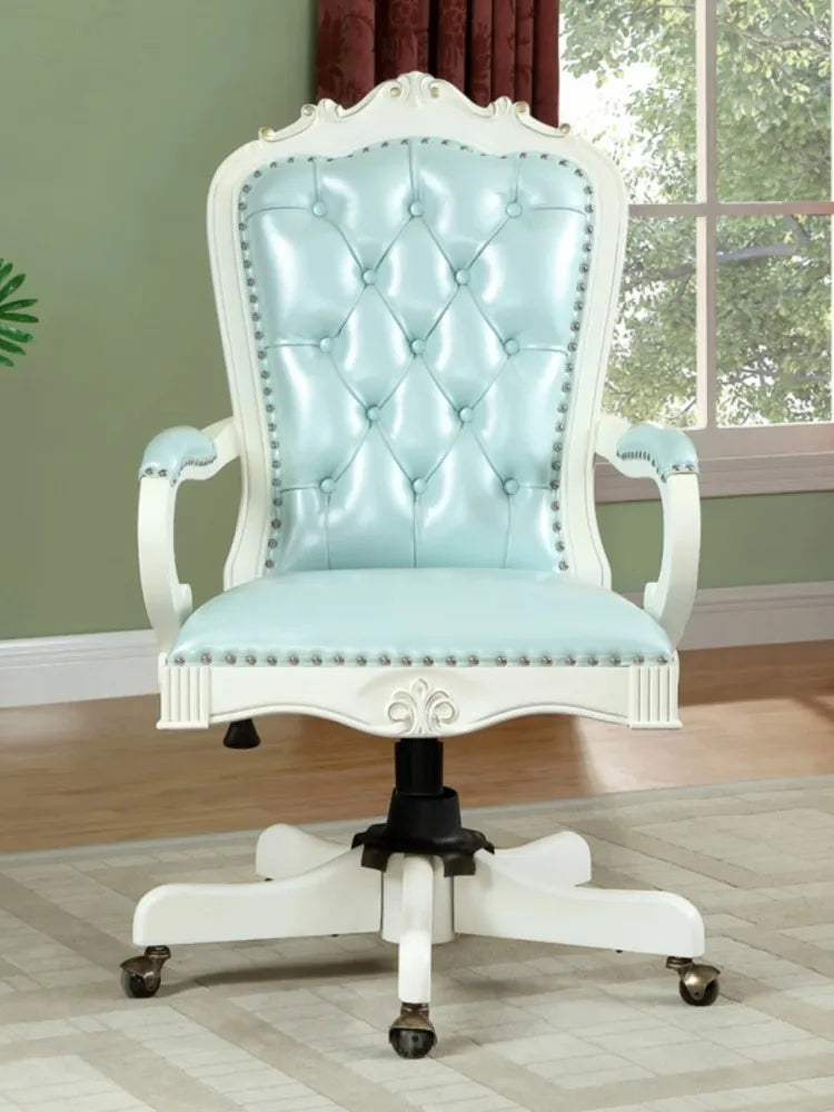 Simplicity Design Office Chairs Leather Commerce Vanity Work Gaming Chair Boss Executive Sillas De Oficina Office Furniture