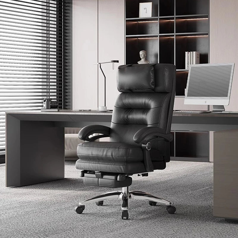Luxurious Boss Armchair for Meetings & Relaxation